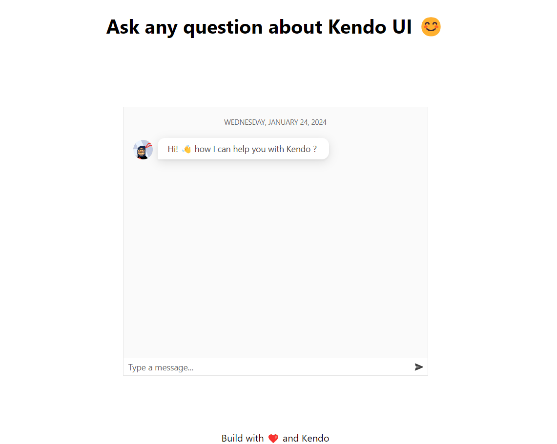 Como crear tu ChatBot  with  Gemini, Kendo UI y Angular 17
