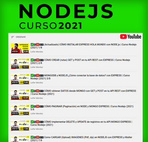 Curso de Express con Node