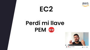 ¿Cómo recuperar llave .pem AWS ?